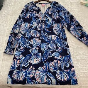 Lilly Pulitzer long sleeve shift dress